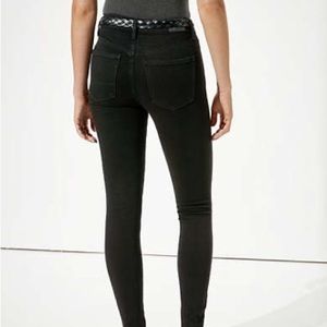 American eagle black jeans (no rips)